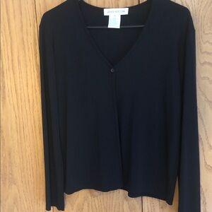 Jones New York Women's Black cardigan/jacket size medium